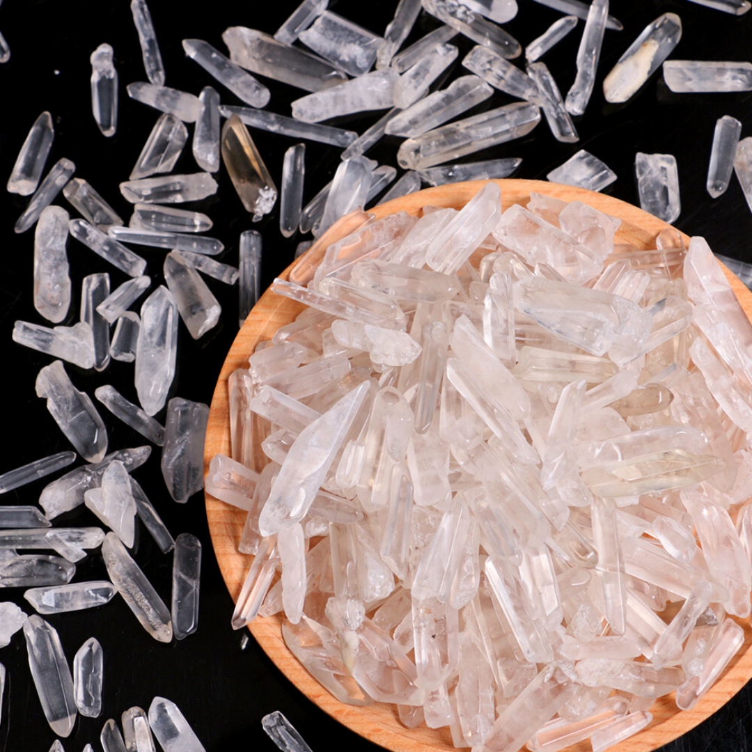 Bonsai Garden China - 40g/120g/240g Natural Clear Quartz Crystal Points