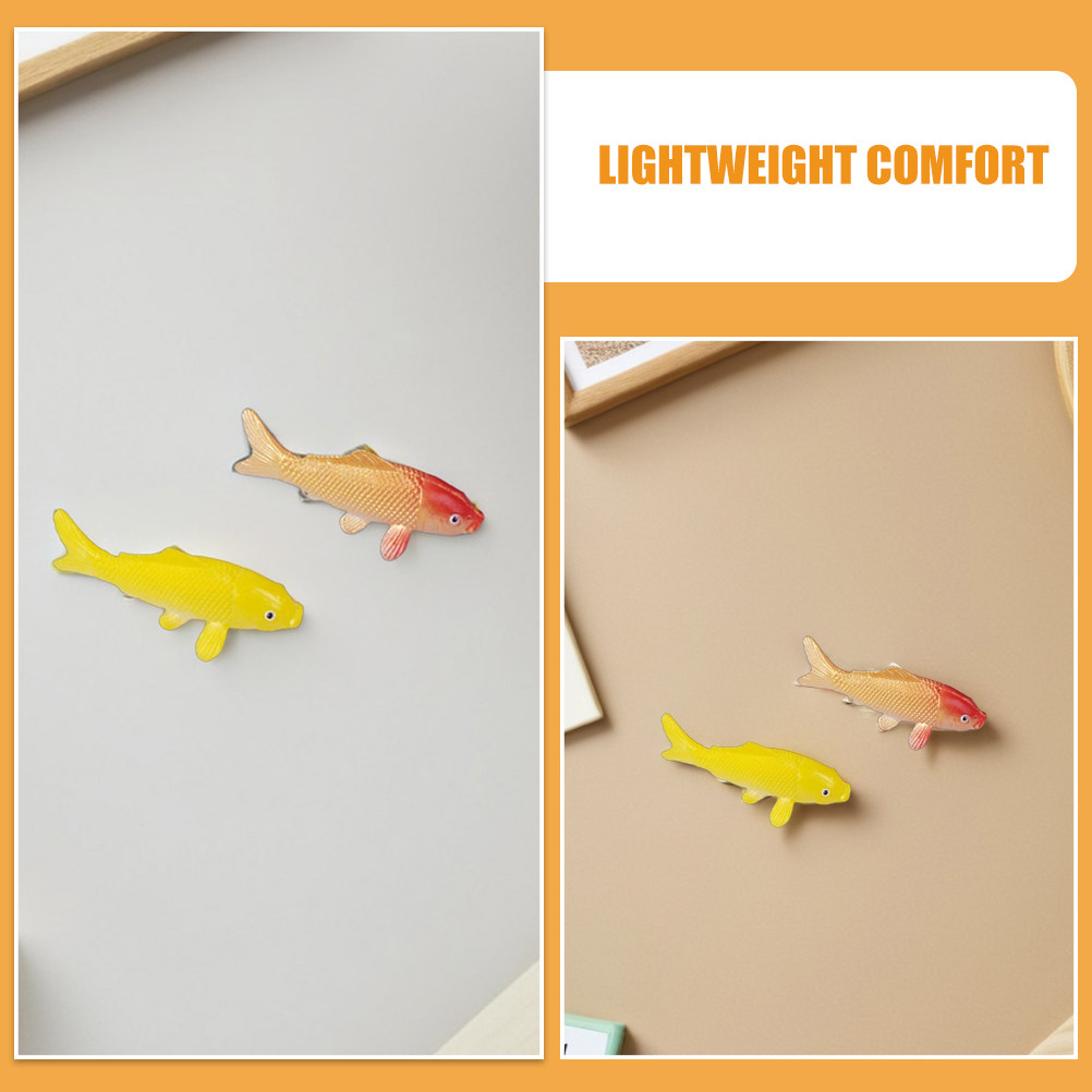 8Pcs Mini Koi Fish Statue PVC  - مراجعة Bonsai Koi Garden وسعره