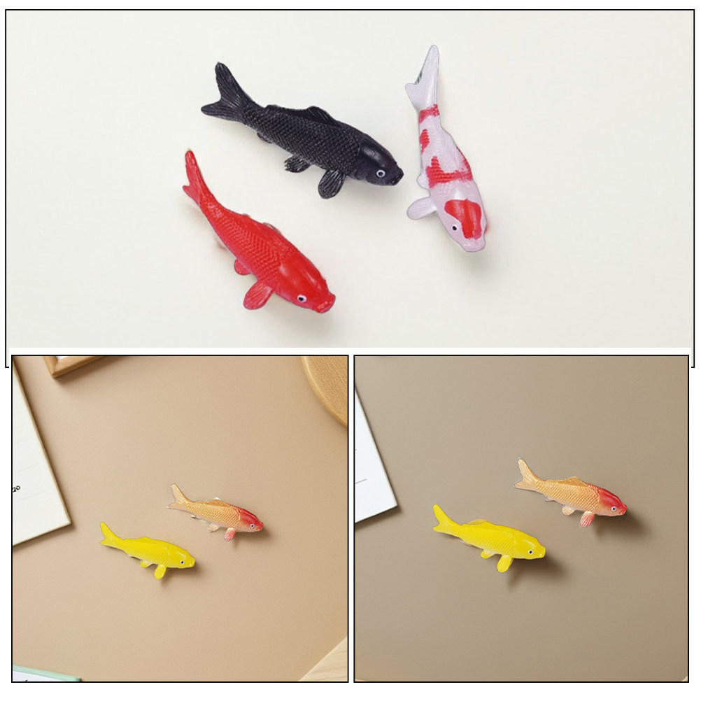 8Pcs Mini Koi Fish Statue Soft - مراجعة Bonsai Koi Garden وسعره