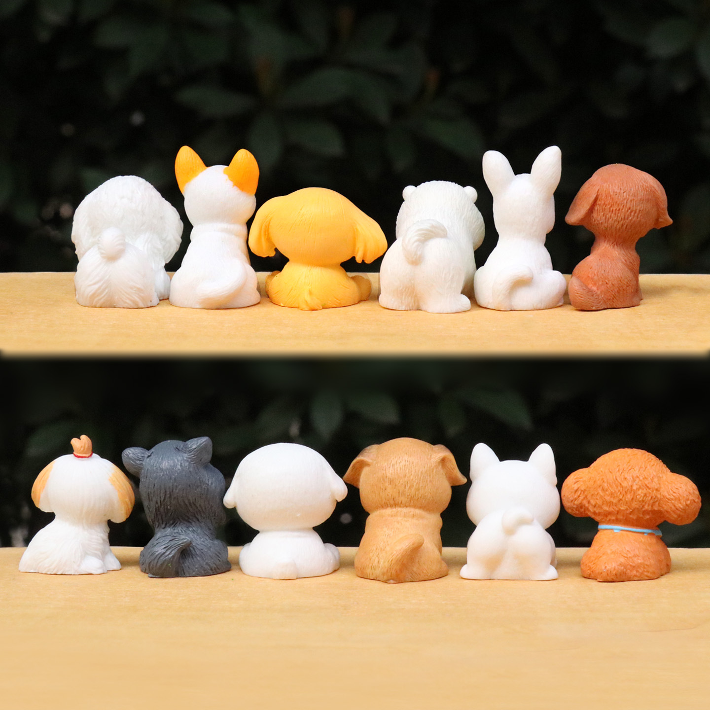 12pcs Cute Simulation Dog Pupp - مراجعة First Bonsai Garden وسعره