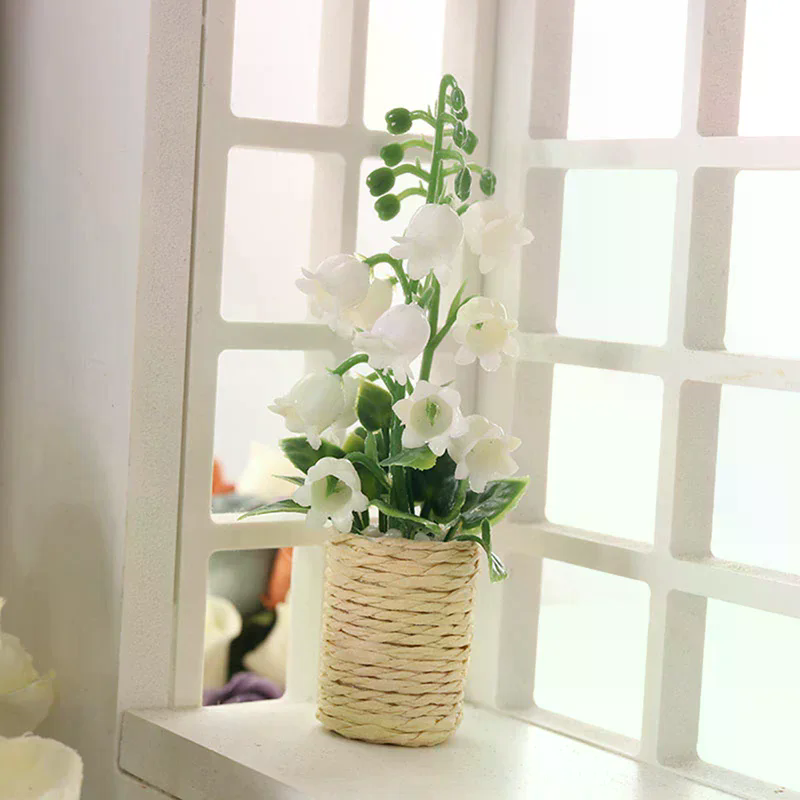 1:12 Dollhouse Miniature Plant - مراجعة Bonsai Garden China وسعره