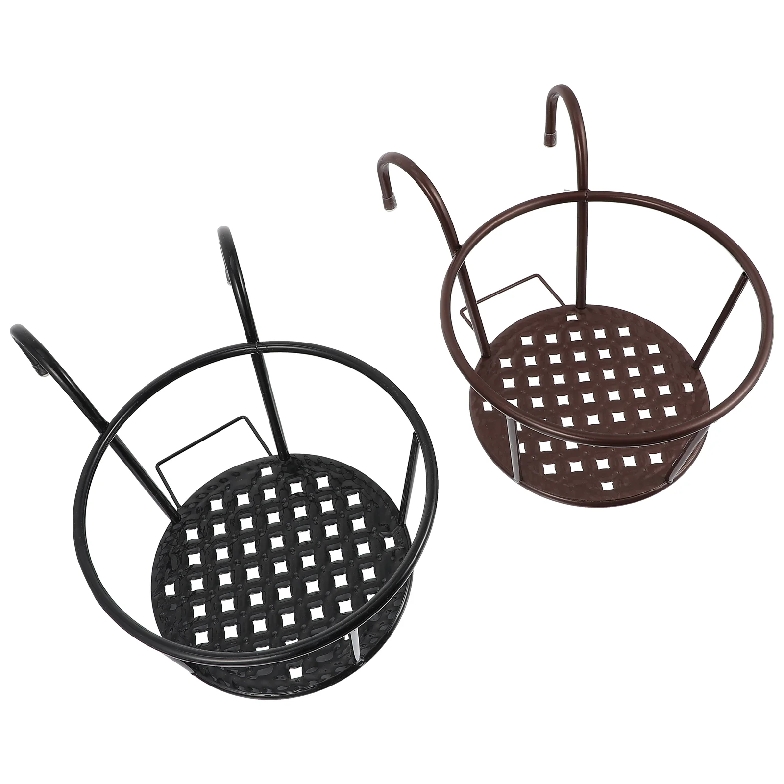 2 Pcs Iron Flower Pot Stand Wa - مراجعة Bonsai Garden China وسعره