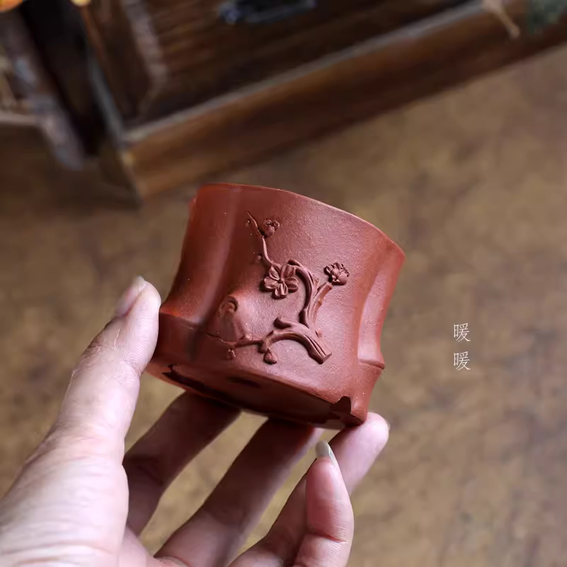 Purple Sand Bonsai Pot,Carved  - مراجعة Bonsai Garden China وسعره