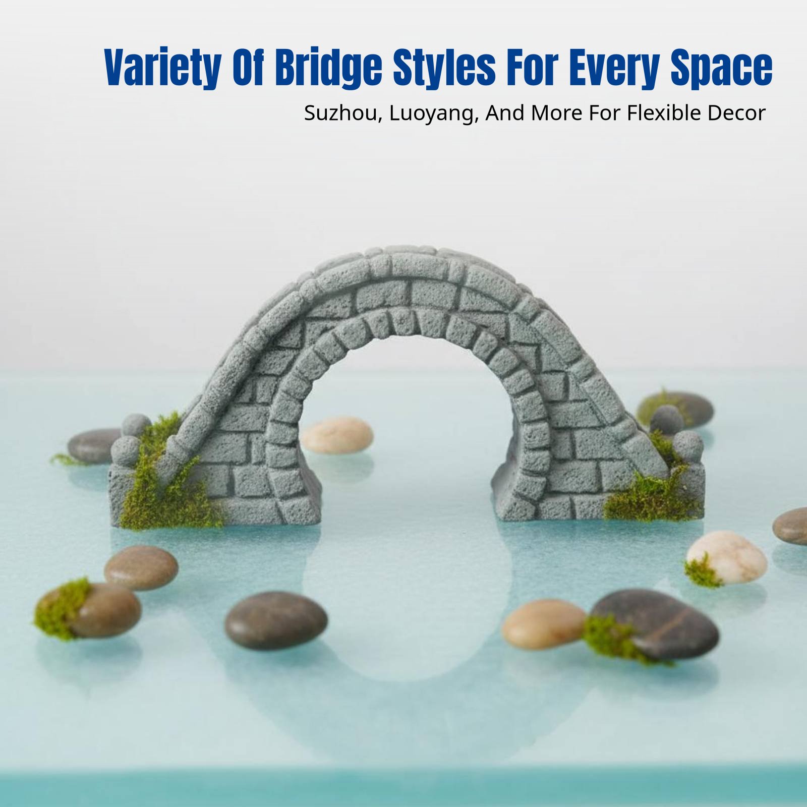 Resin Stone Bridge Mini Landsc - مراجعة Bonsai Garden China وسعره