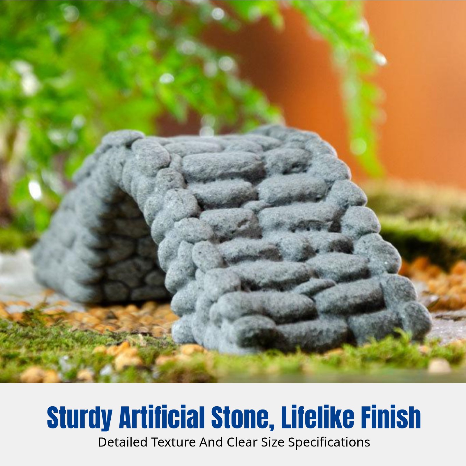 Resin Stone Bridge Mini Landsc - مراجعة Bonsai Garden China وسعره